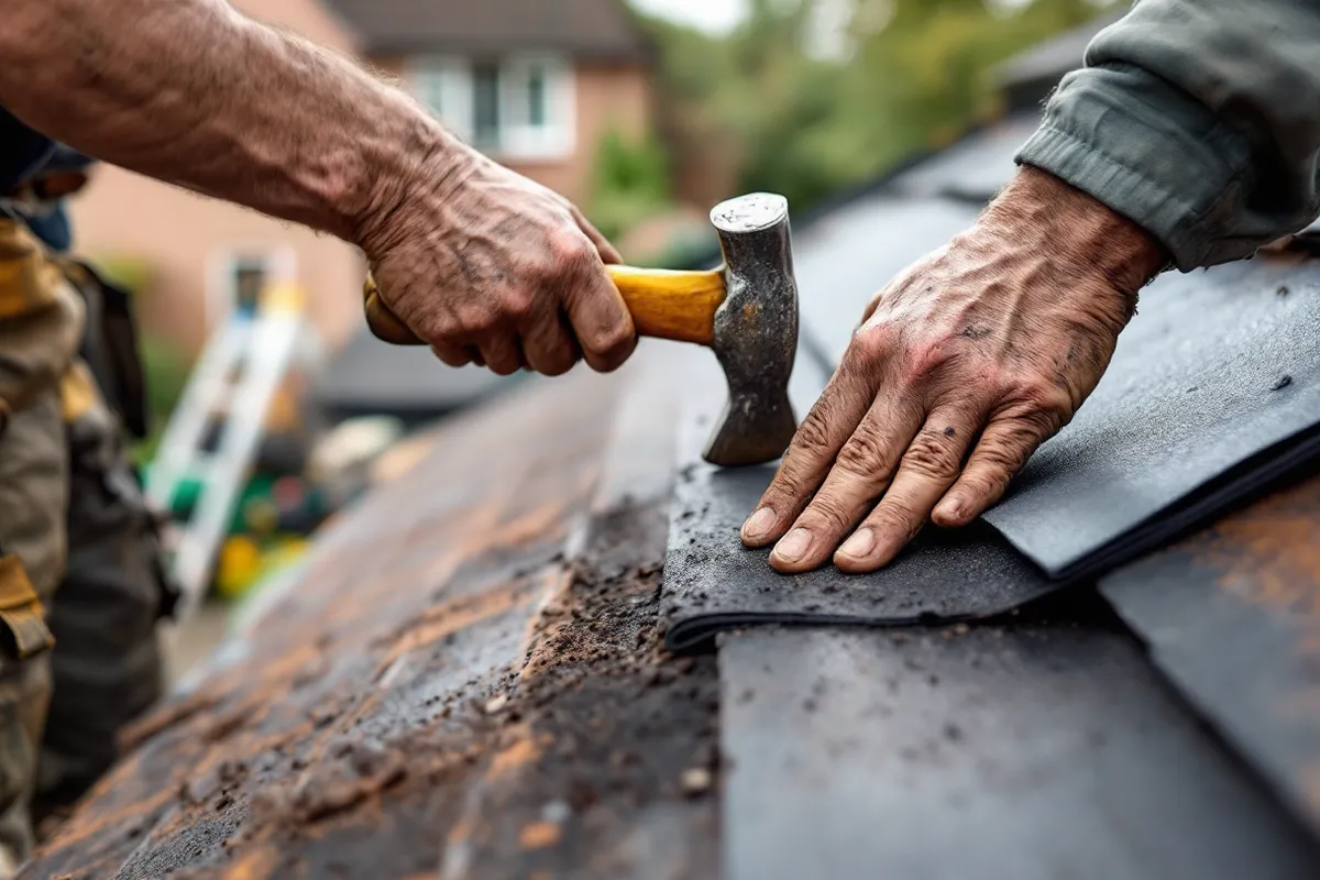 On-site detail photograph supporting How to vet a roofer: the 6 checks that protect you